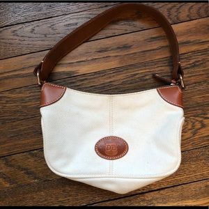 Small canvas Dooney & Bourke shoulder bag